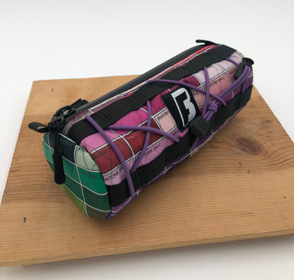 **Ready to ship now** Pantone handlebar bag with purple cord