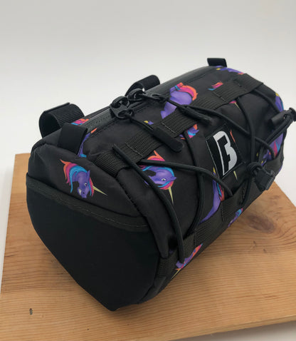 **Ready to ship** Angry Unicorn Handlebar bag